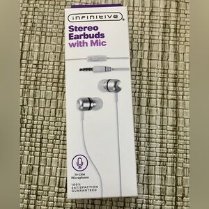 Stereo Earbuds with Mic